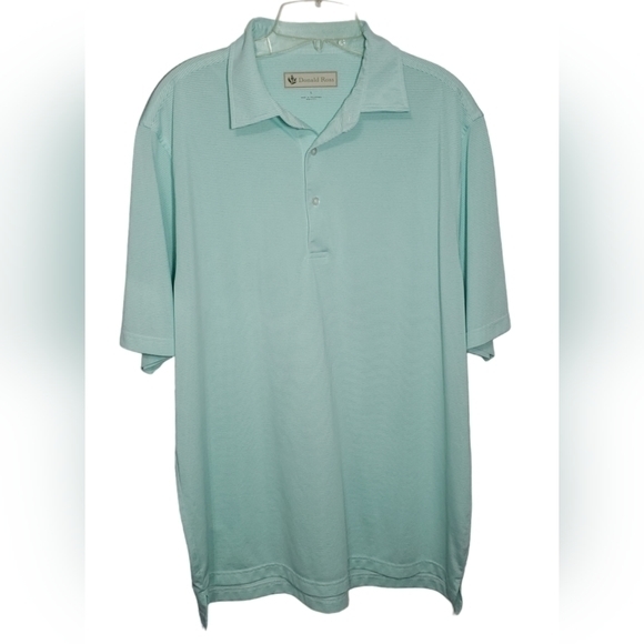 Donald Ross Men's Short Sleeve Shirt Size Large - Picture 2 of 5